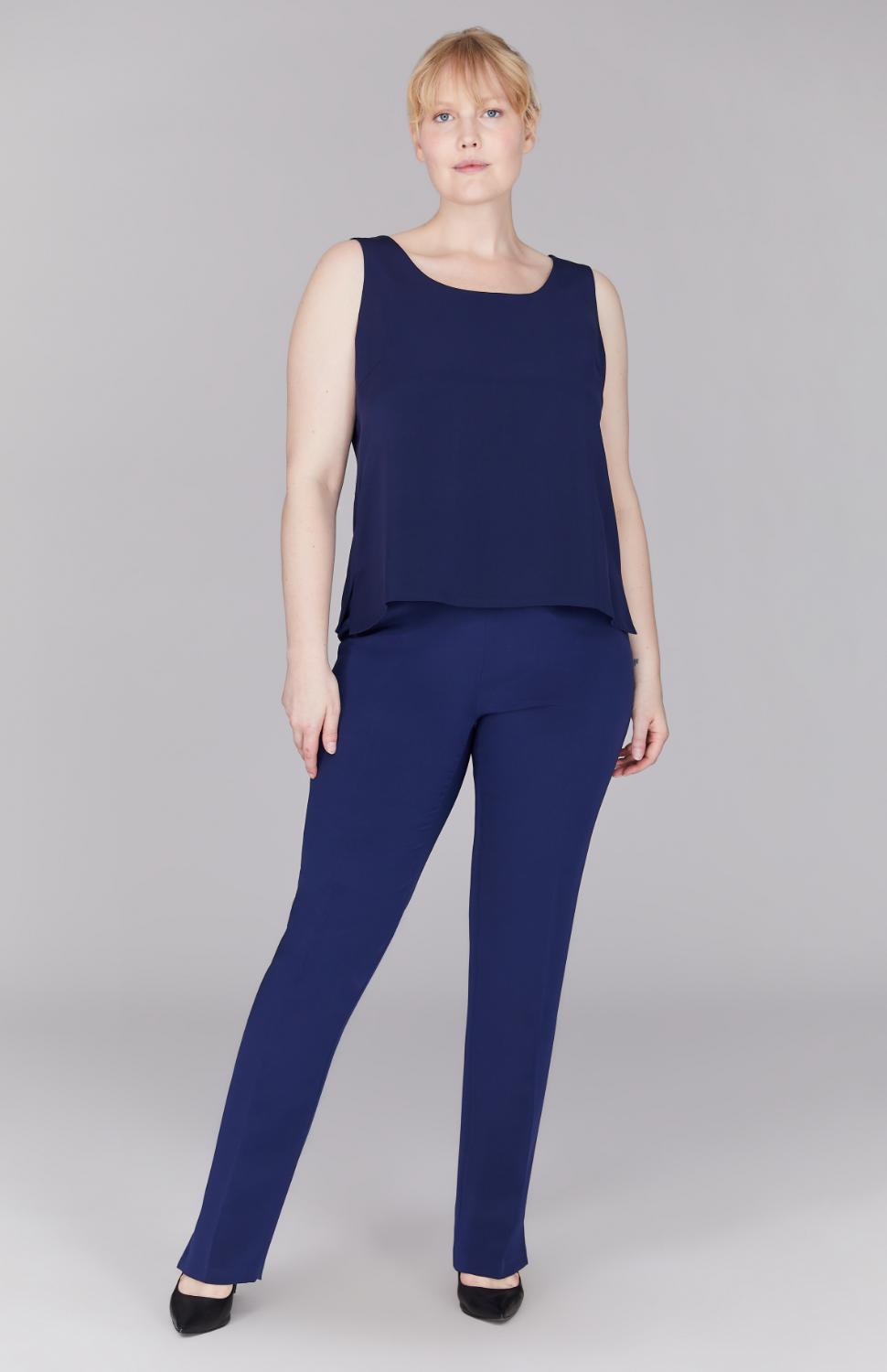 Emmelle Lustrous Crepe Narrow Leg Pant main image 0