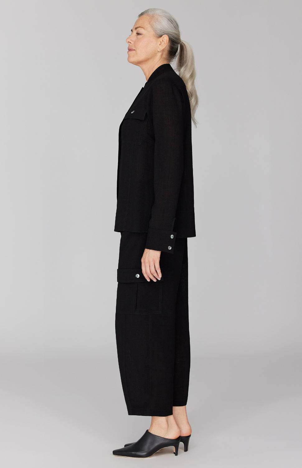 Microlinen Cargo Shirt