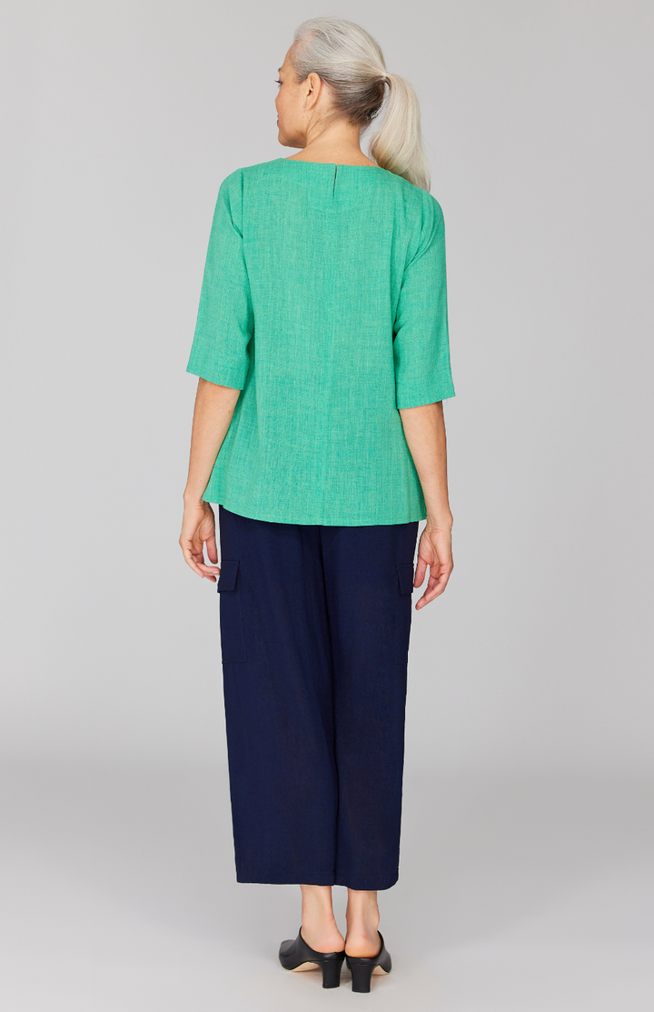 Microlinen Essential 3/4 Sleeve Blouse