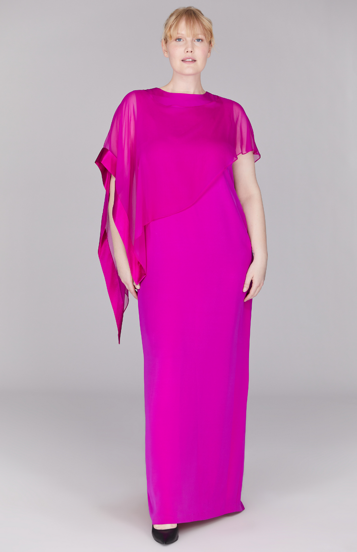 Molly is wearing Fuchsia in size M