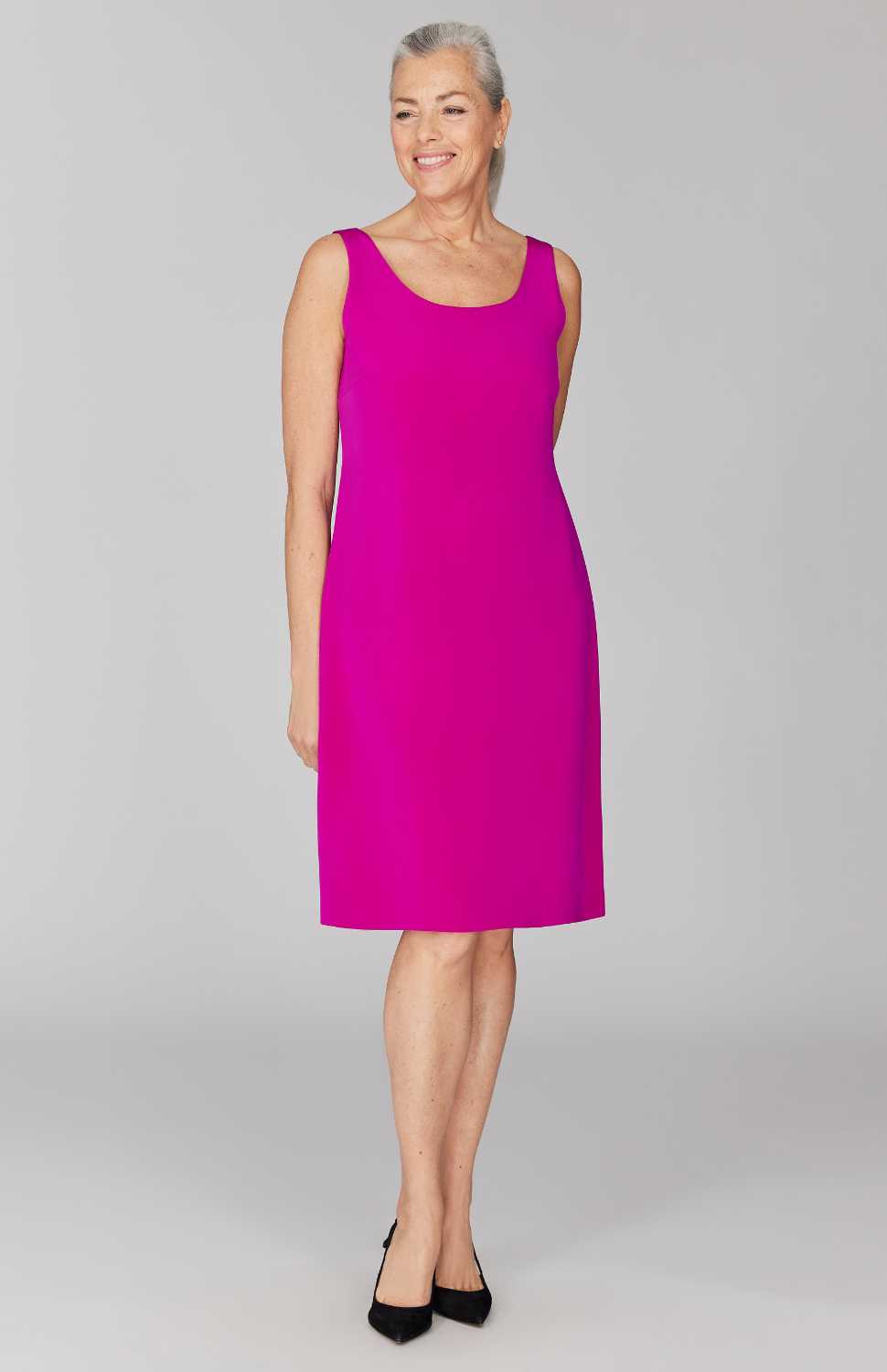 silk scoop neck dress Ray Scoop Neck Silk Midi Slip Dress