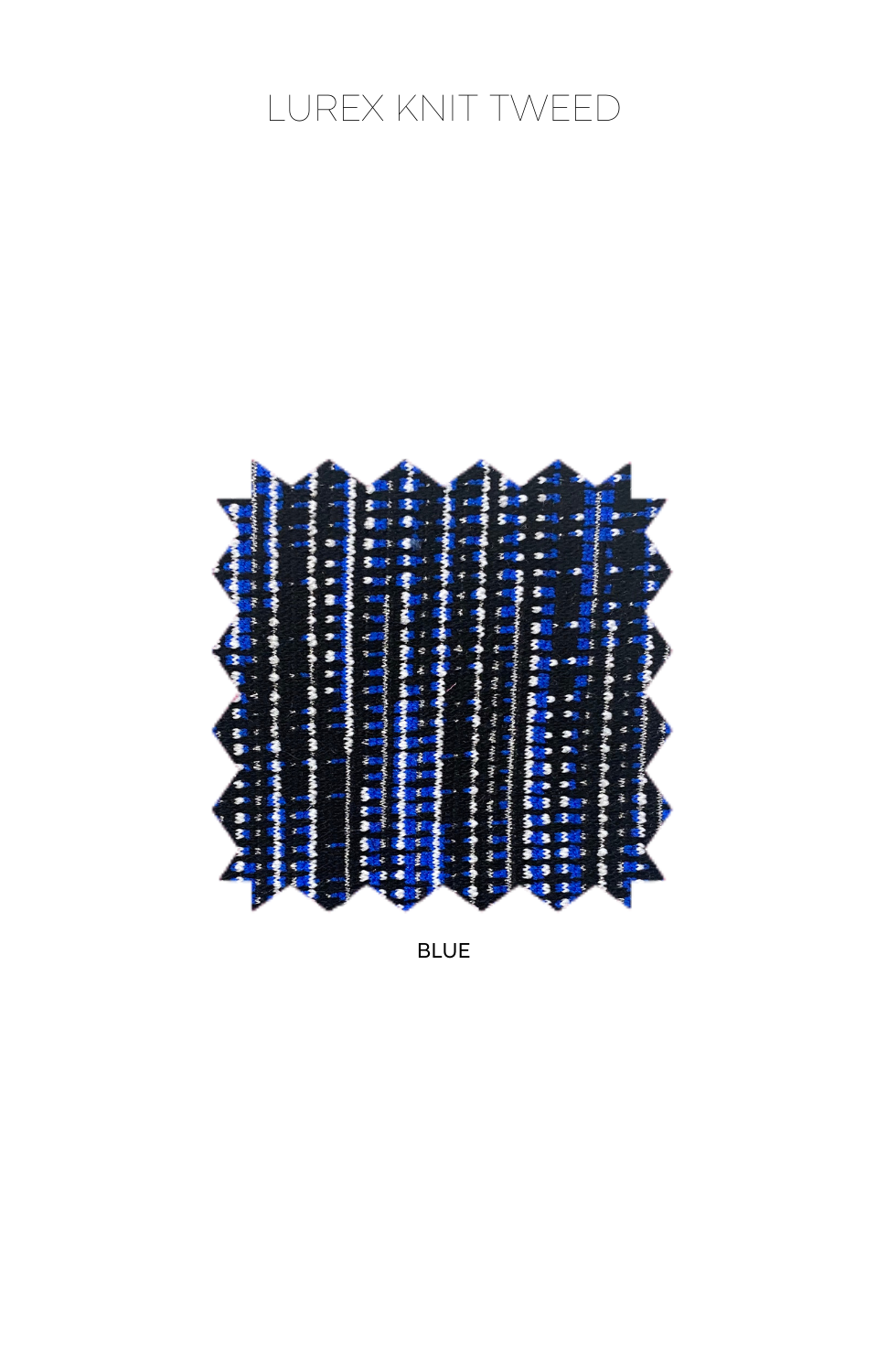 Lurex Knit Tweed Long Blazer w/ Contrast Trim