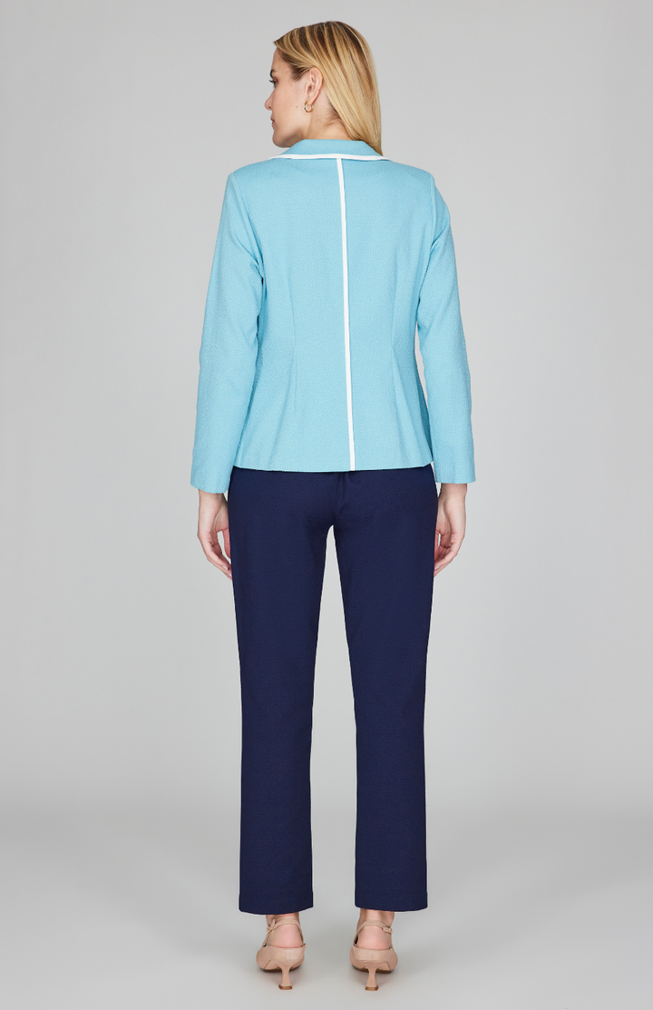 Pique Short Fitted Blazer