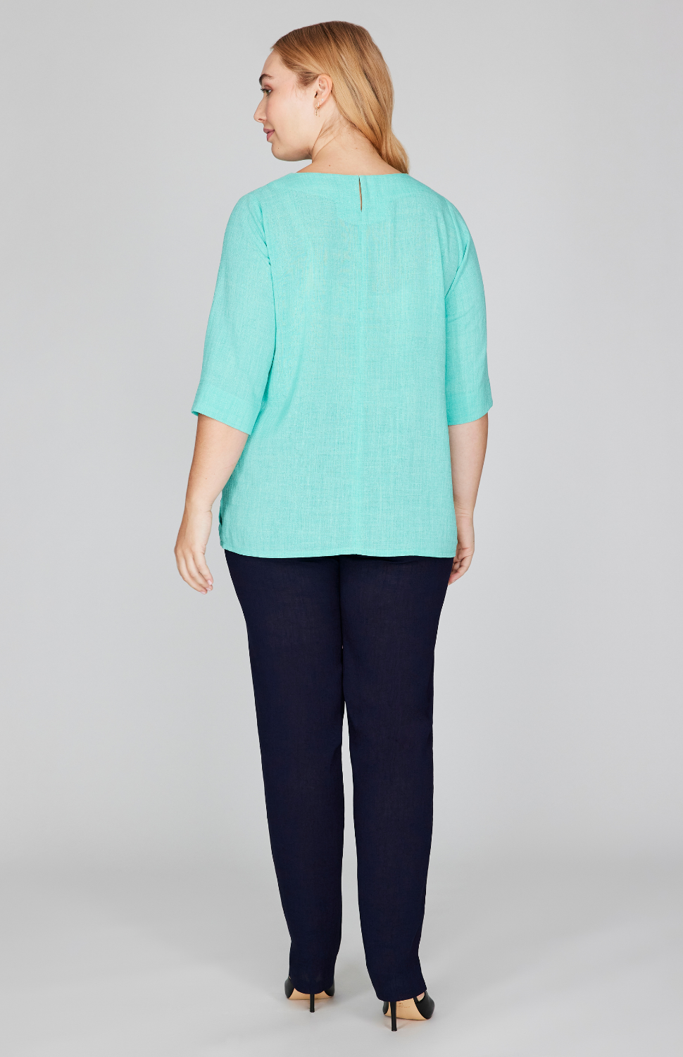 Microlinen Essential 3/4 Sleeve Blouse
