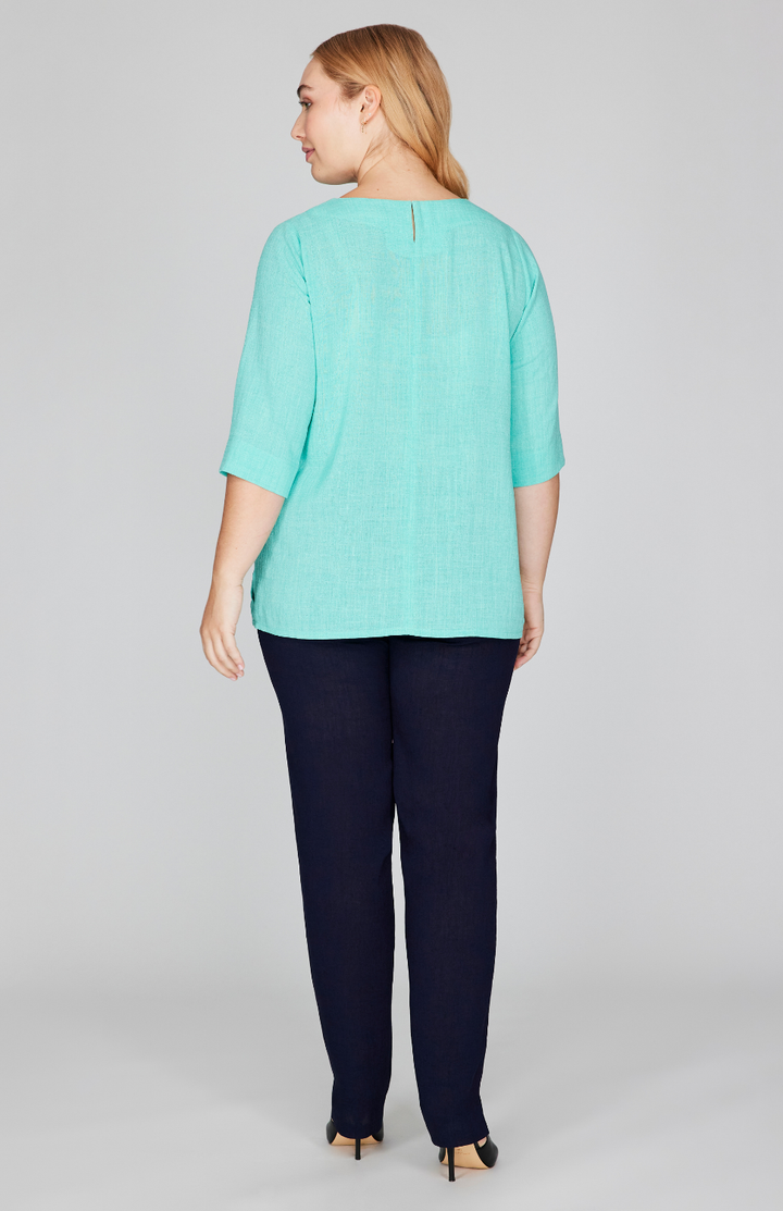 Microlinen Essential 3/4 Sleeve Blouse