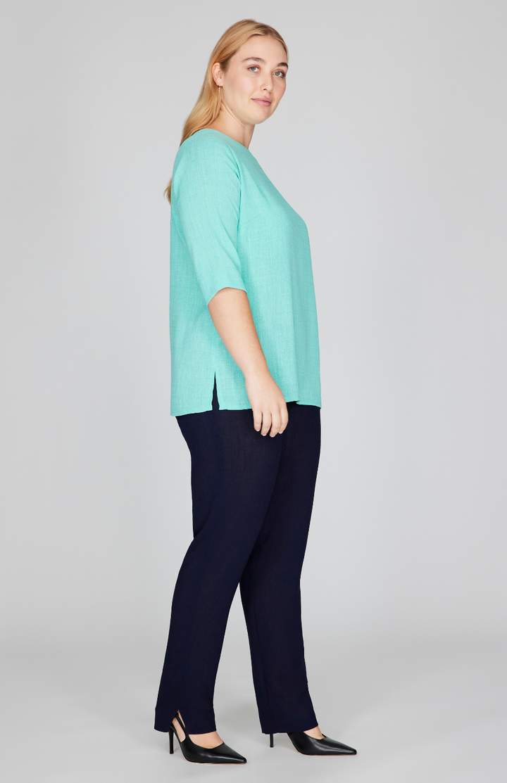 Microlinen Essential 3/4 Sleeve Blouse