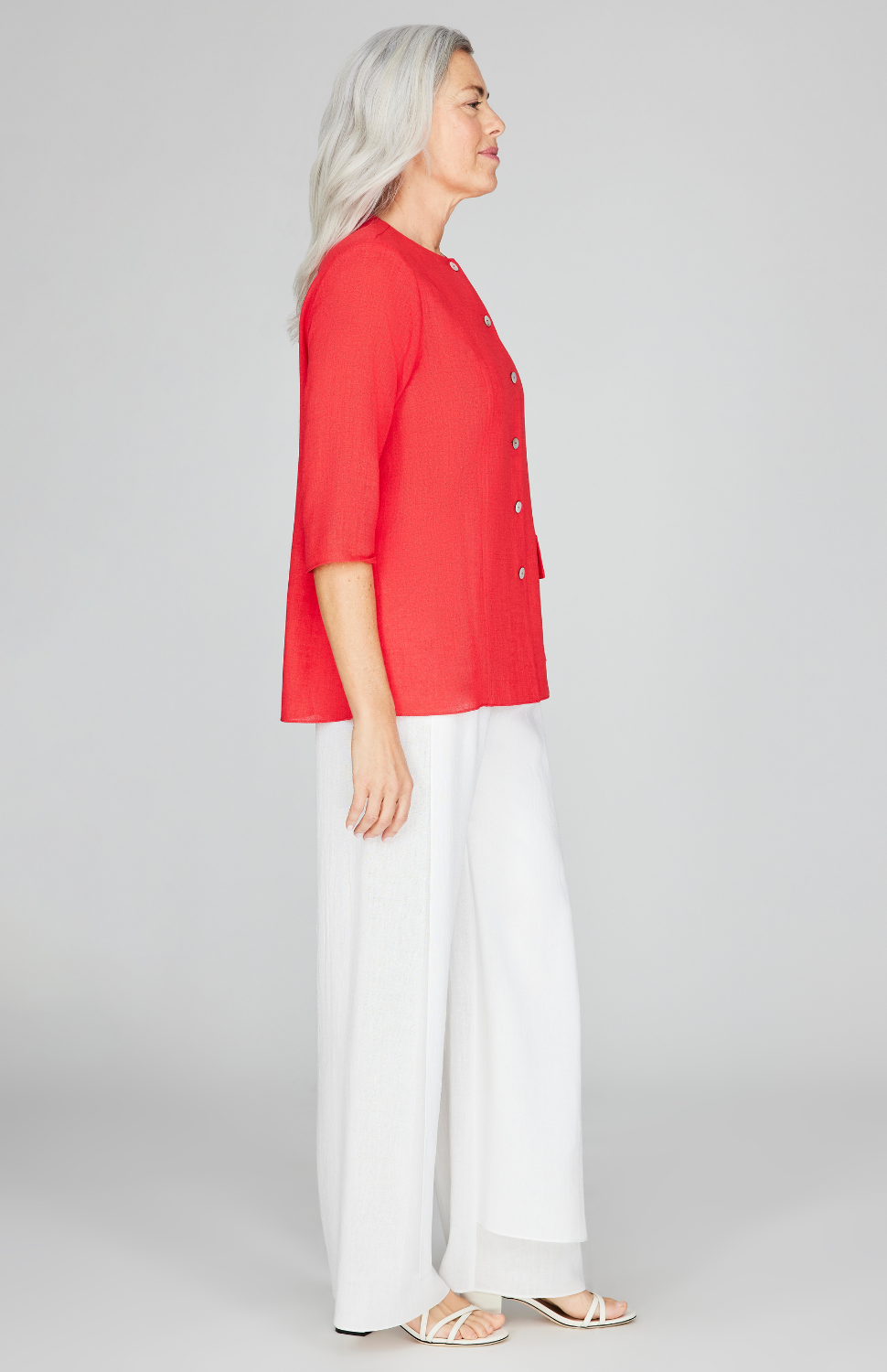 Microlinen One Pocket Swing Jacket