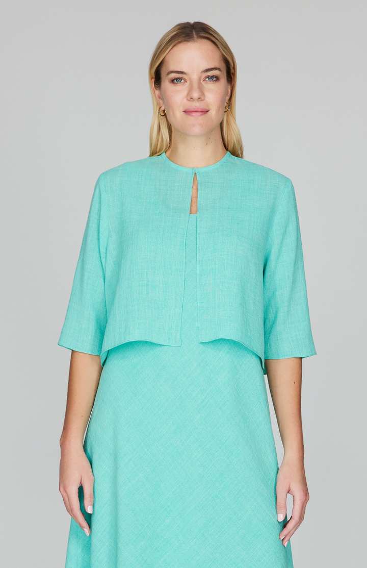 Microlinen Short Jacket