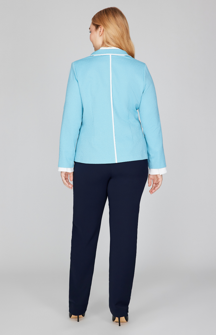 Pique Short Fitted Blazer