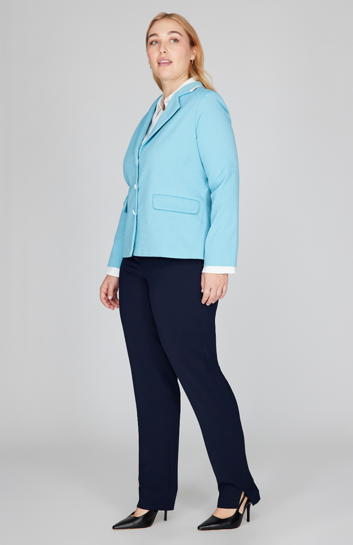 Pique Short Fitted Blazer