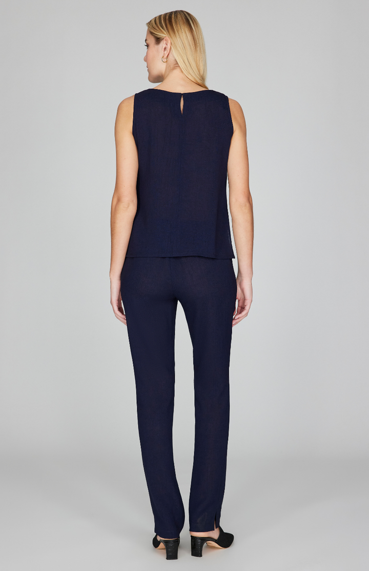 Microlinen Essential High Neck Tank