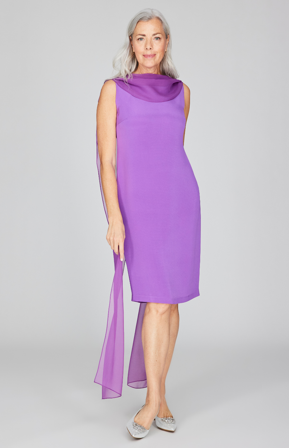 silk dress with neck scarf w/Draped Chiffon 45 Full length approx AMARRA 89728 Sweetheart Off-The-Shoulder Color:Emerald Green As Picture LOW BACK