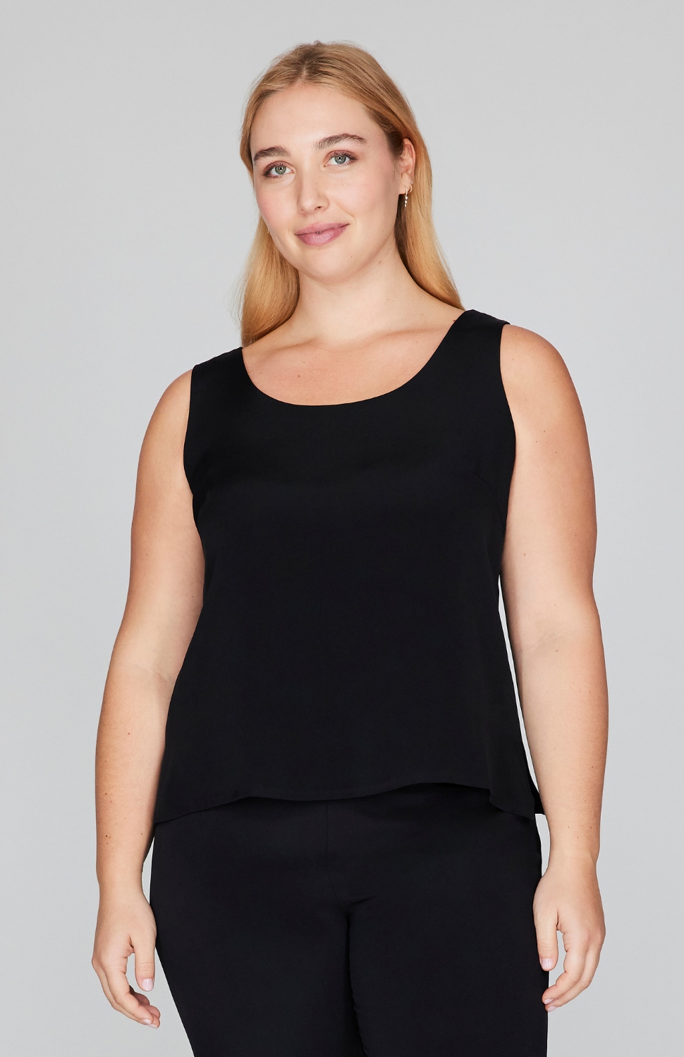 Silk Essential Scoop Neck Camisole