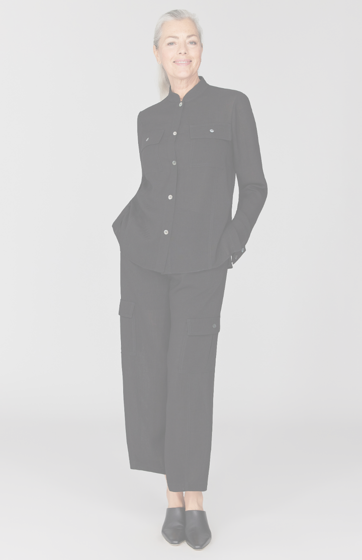 Microlinen Cargo Shirt