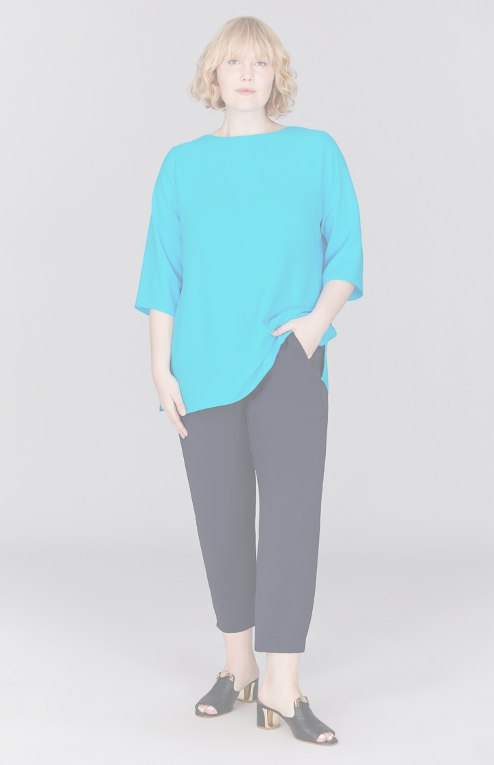 Lustrous Crepe Jogger