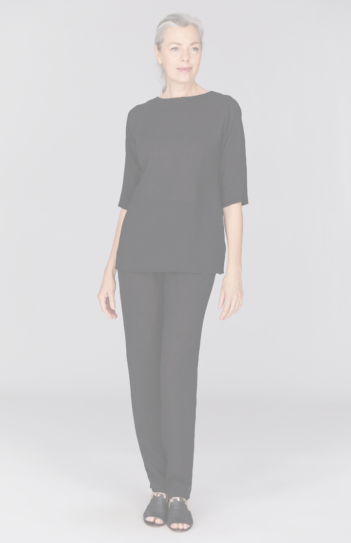 Microlinen Essential 3/4 Sleeve Blouse
