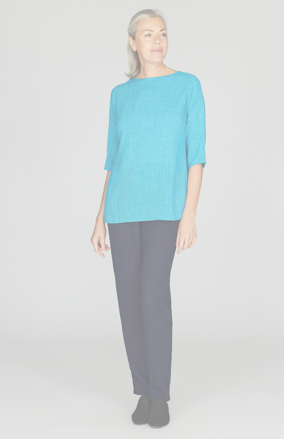 Microlinen Essential 3/4 Sleeve Blouse