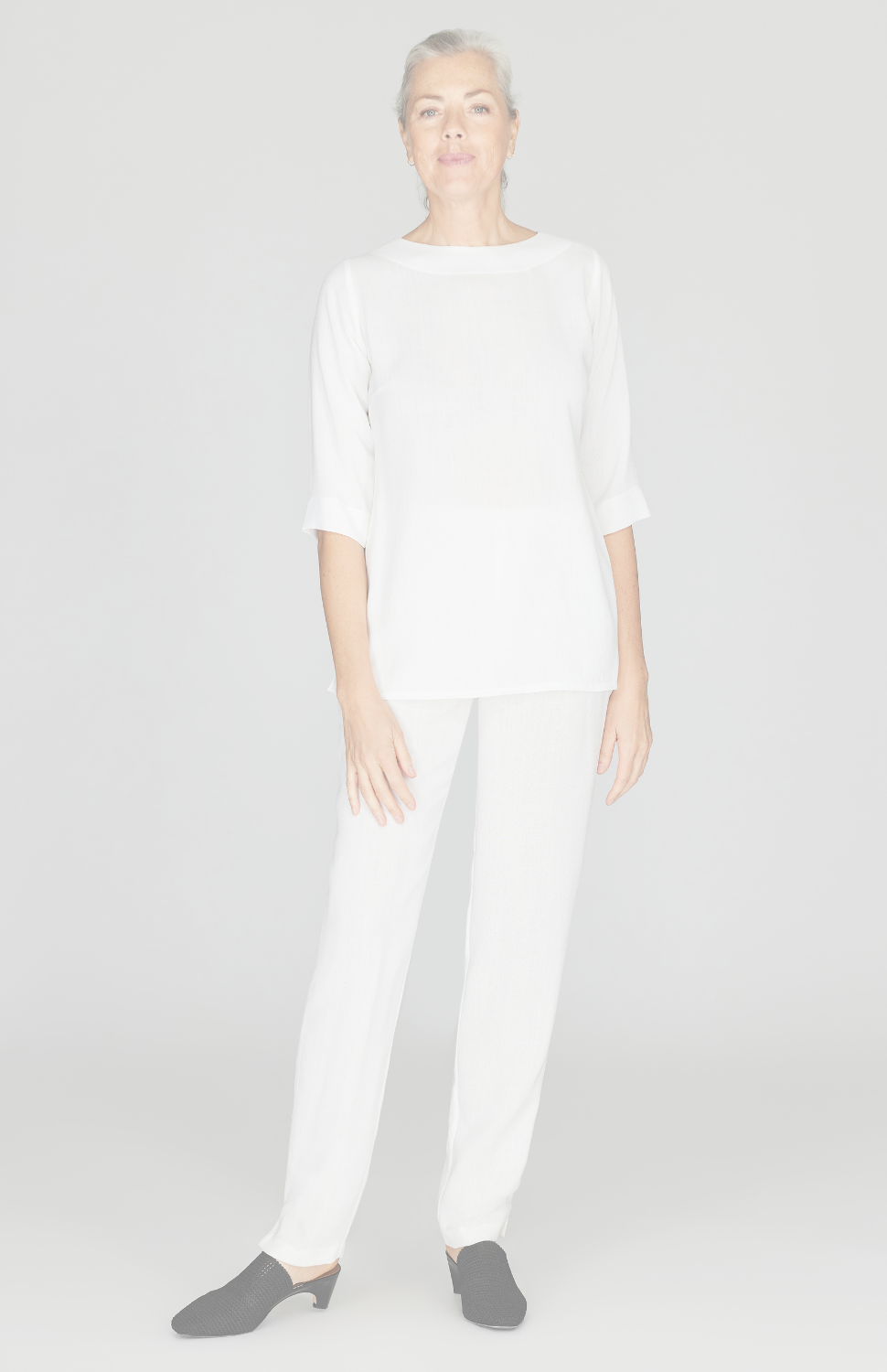 Microlinen Essential 3/4 Sleeve Blouse