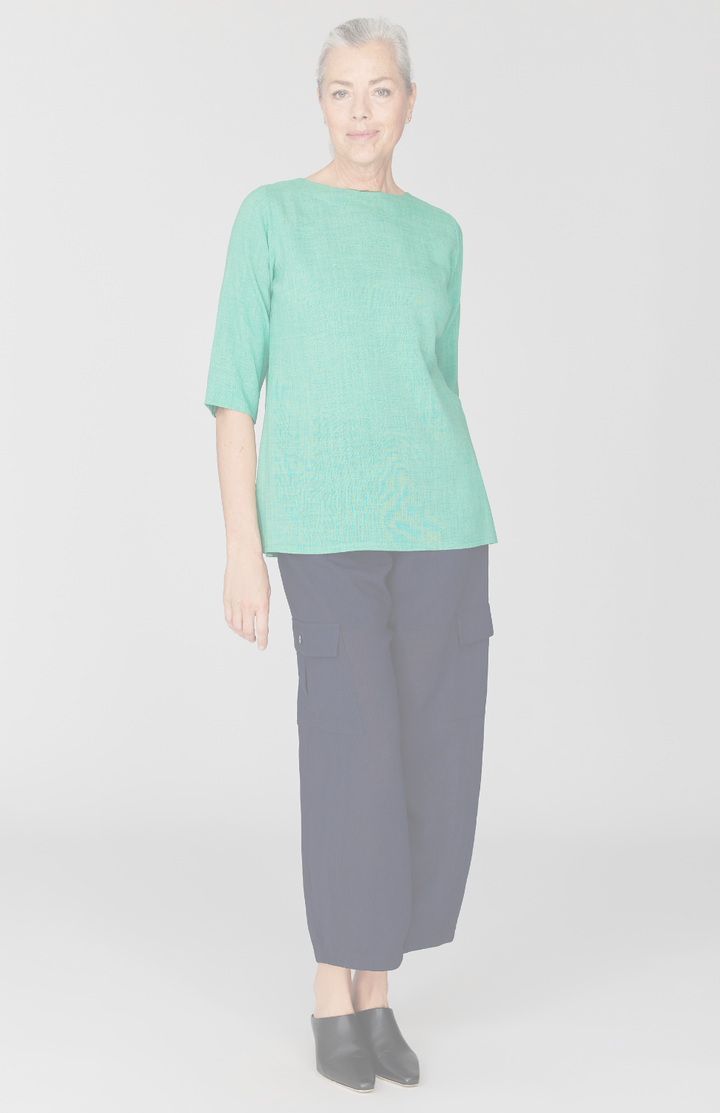 Microlinen Essential 3/4 Sleeve Blouse