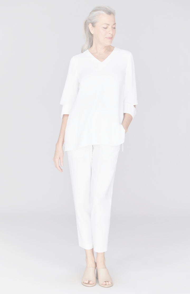 Lustrous Crepe Jogger