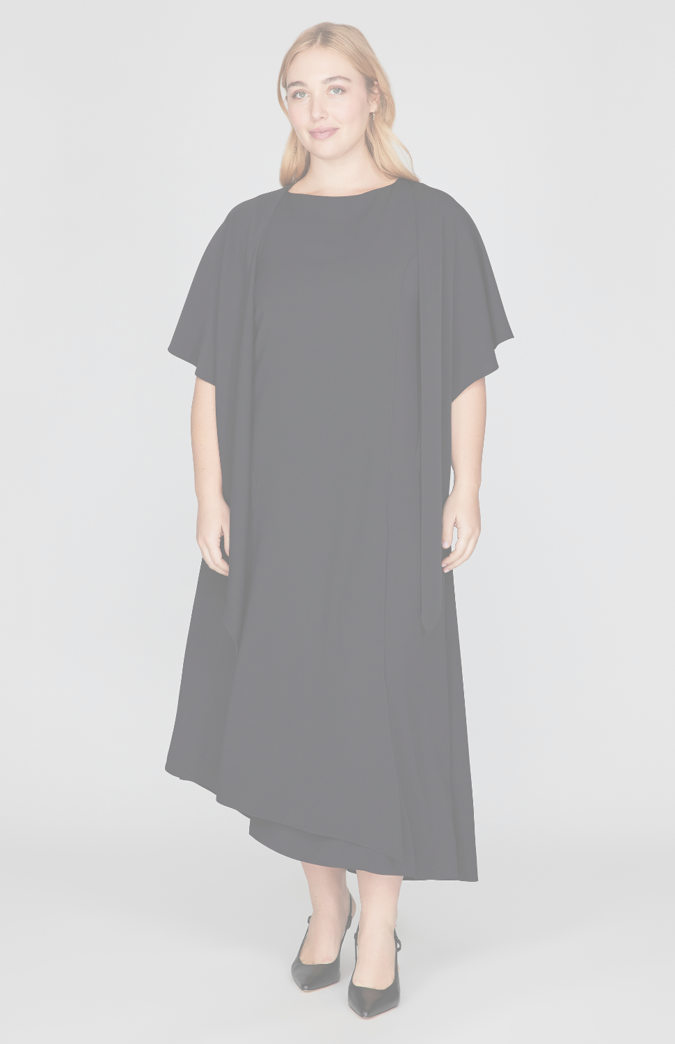 Lustrous Crepe Wrap