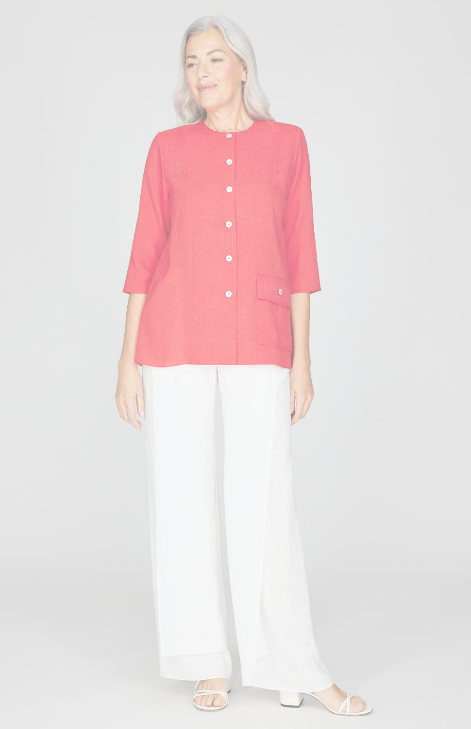 Microlinen One Pocket Swing Jacket