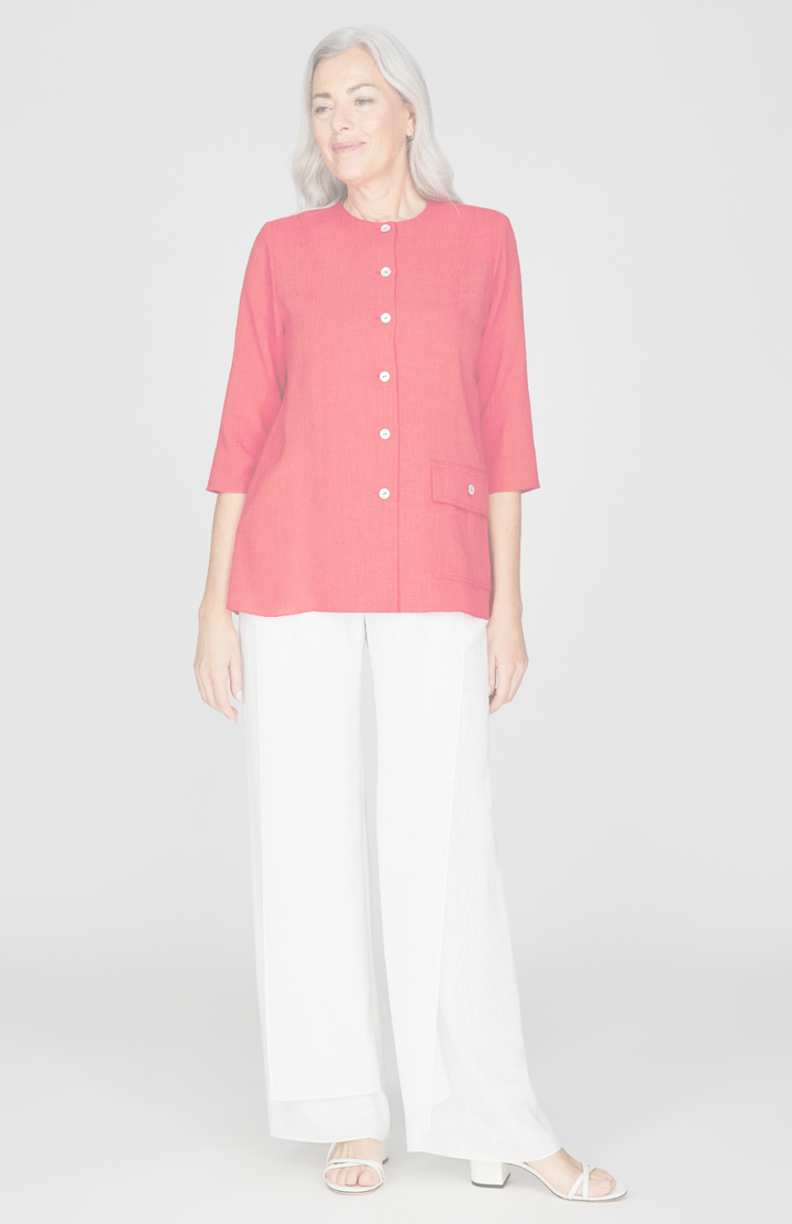 Microlinen One Pocket Swing Jacket