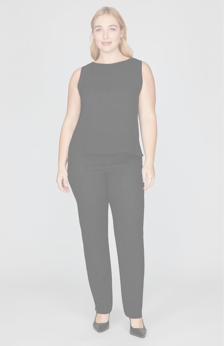 Microlinen Essential High Neck Tank