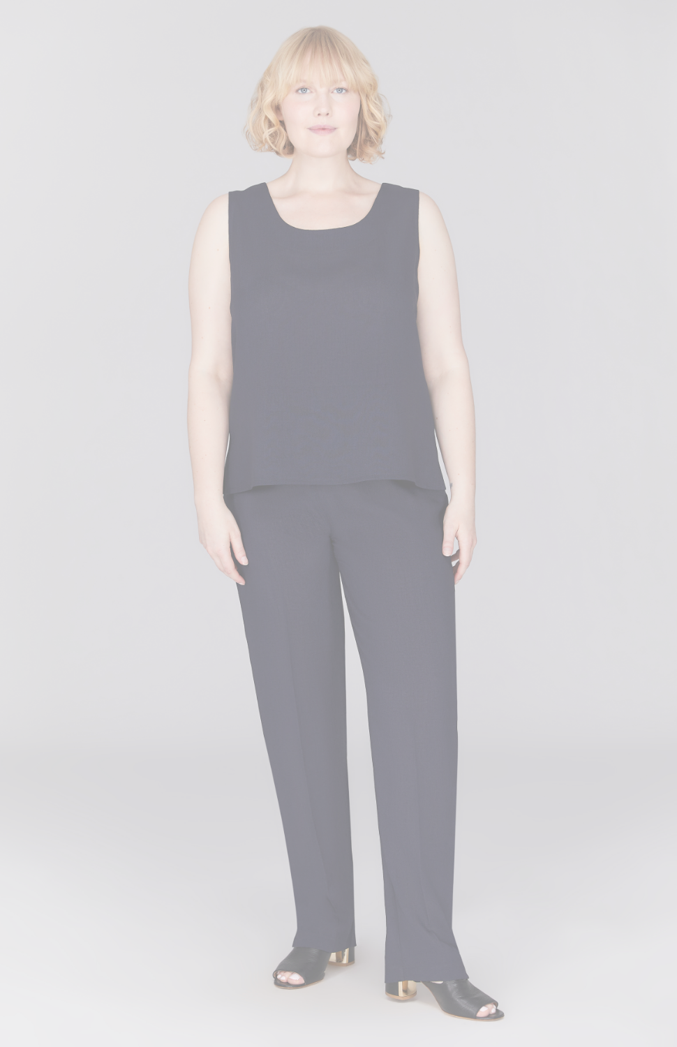 Microlinen Essential Scoop Neck Tank