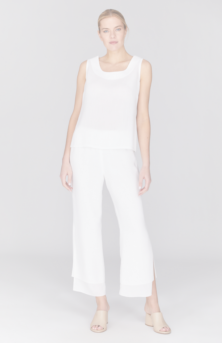 Microlinen Essential Scoop Neck Tank