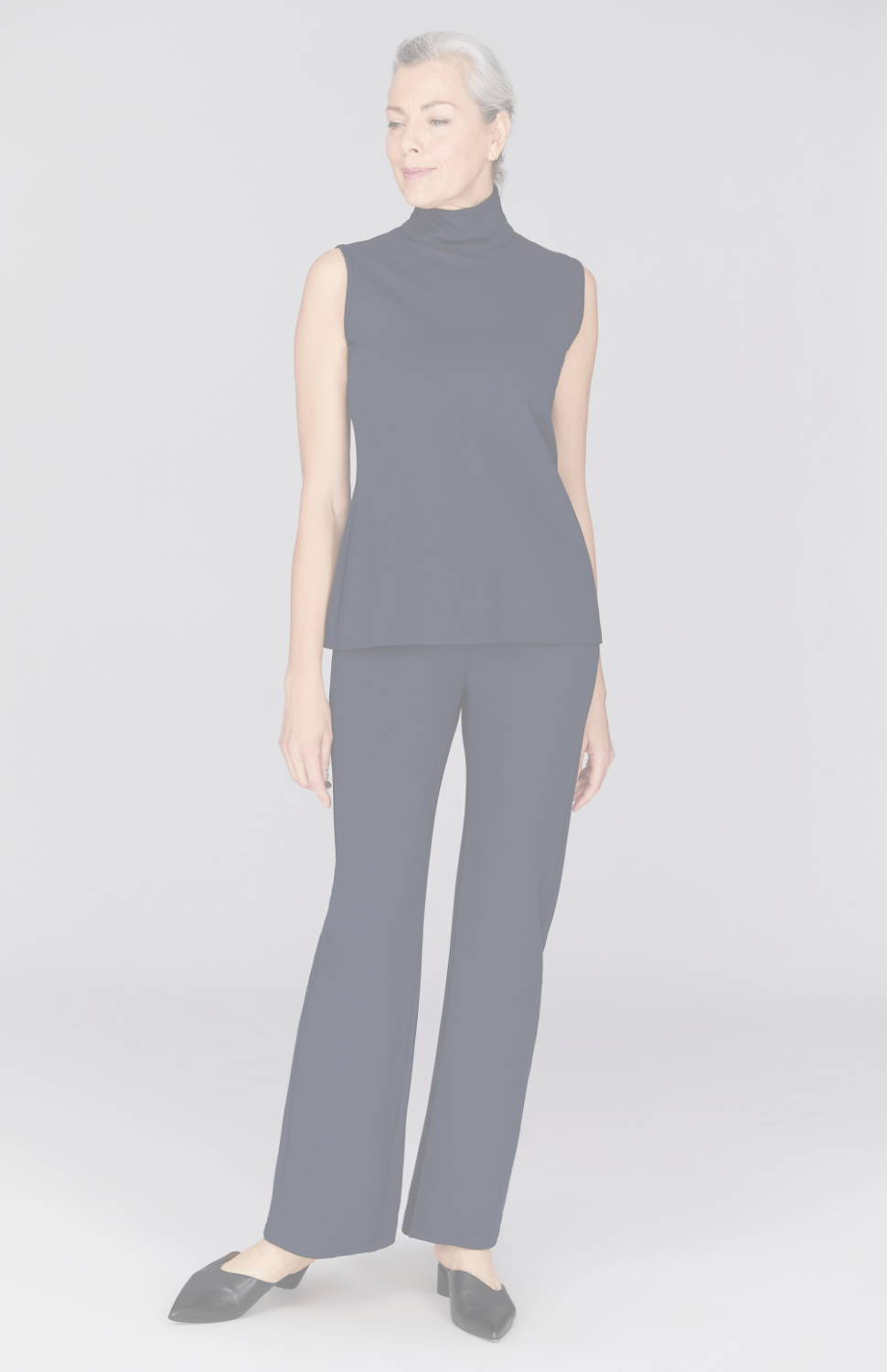 Sleeveless Ponte Turtleneck Top – Emmelle Design