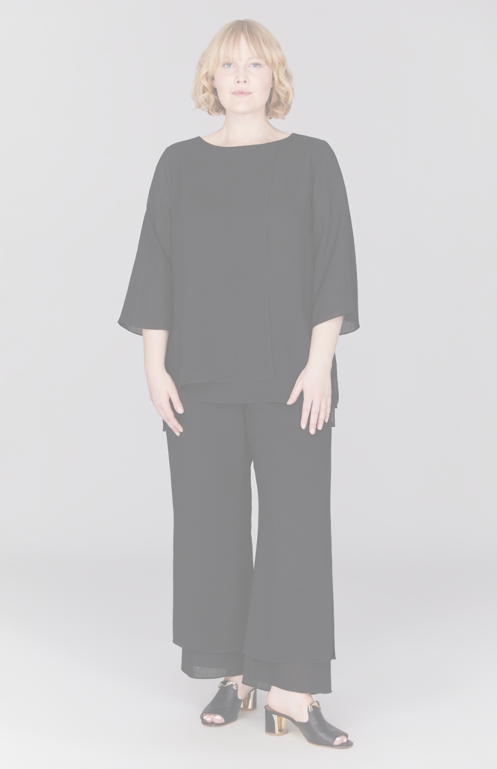 Microlinen Double Layer Tunic