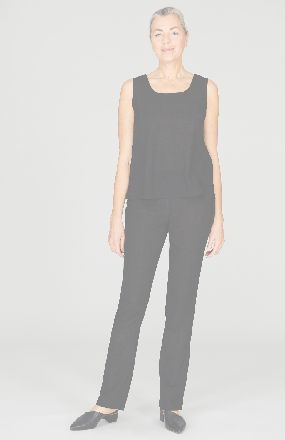 Microlinen Essential Scoop Neck Tank